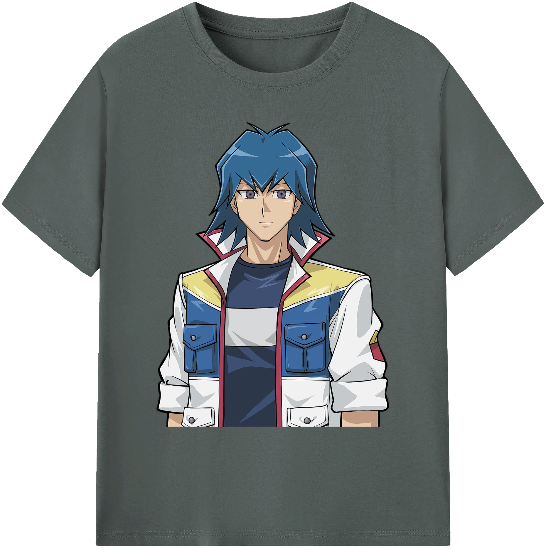 （画像用） 遊☆戯☆王 Yu-Gi-Oh! 綿100％ メンズ半袖Tシャツ｜肌触りやわらか＆通気性